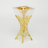 Light Gray Golden Grove Clear & Gold – Elegant. Ethereal. Timeless