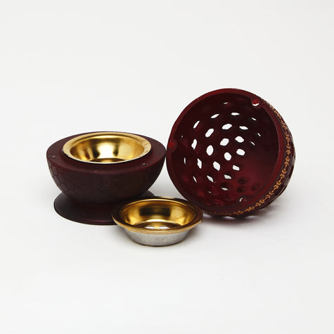 Black Sphere Burner – Compact. Modern. Refined
