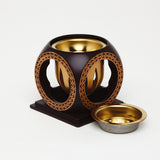 Black Circle Burner – Geometric. Elegant. Timeless