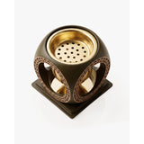 White Smoke Circle Burner – Geometric. Elegant. Timeless