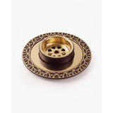 White Smoke Cylinder Burner – Tall. Intricate. Classic