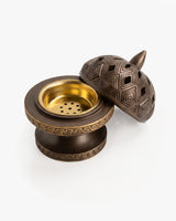 White Smoke Decorative Dome Burner