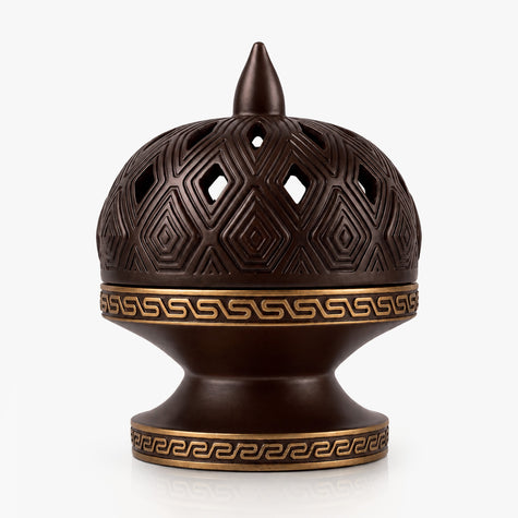White Smoke Decorative Dome Burner
