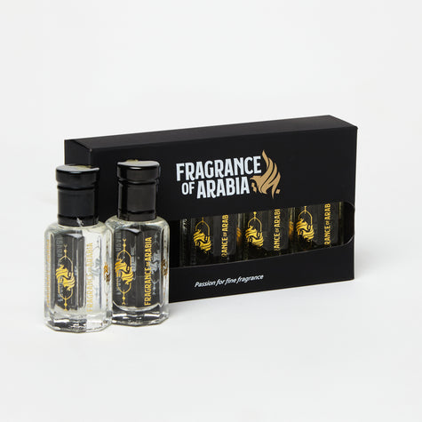 Dark Slate Gray Exclusive 5-Piece Perfume Oil Collection – 60ml Premium Gift Set