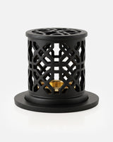 White Smoke Modern Metal Bakhoor Burner