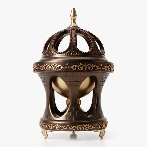 White Smoke Royal Drum Burner – Ornate. Majestic. Regal