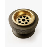 White Smoke Sphere Burner – Compact. Modern. Refined