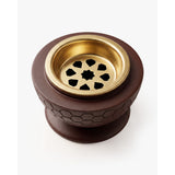 White Smoke Sphere Burner – Compact. Modern. Refined