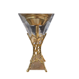 White Smoke Branch Glass Bakhoor Burner – Artistic. Modern. Elegant