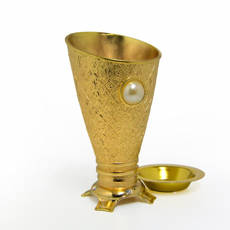 Arabian Style Gold Bukhoor Burner – Fragrance of Arabia