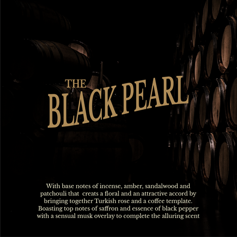 Black The Black Pearl – Mysterious. Alluring. Refined
