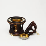 White Smoke Royal Drum Burner – Ornate. Majestic. Regal