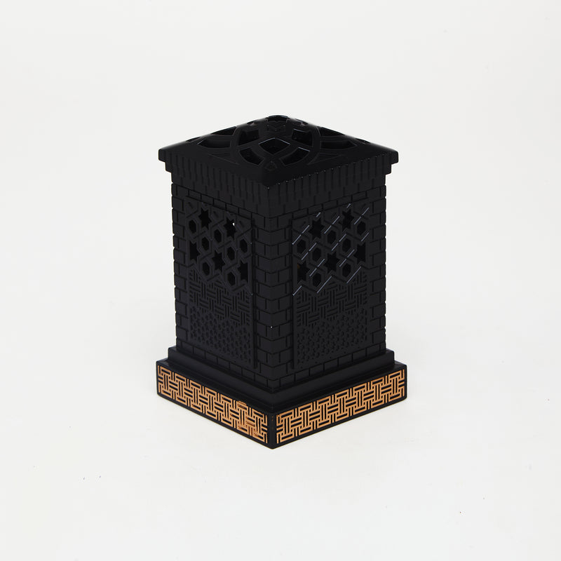 Black Square Heritage Burner – Strong. Elegant. Traditional