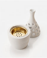 White Smoke Celestial Hive Burner – Modern. Artistic. Serene