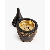 White Smoke Ceramic Incense Bakhoor Burner Modern. Secure. Elegan