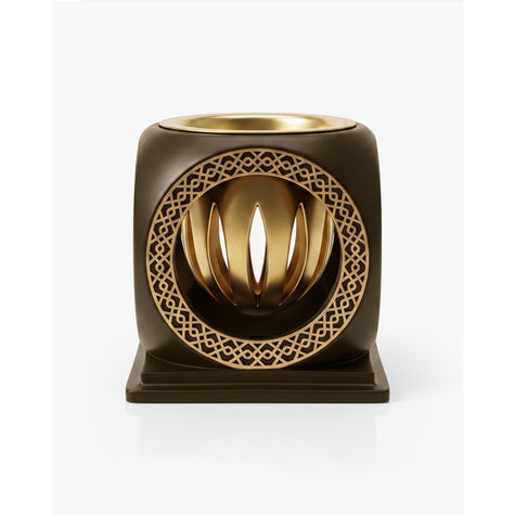 White Smoke Circle Burner – Geometric. Elegant. Timeless