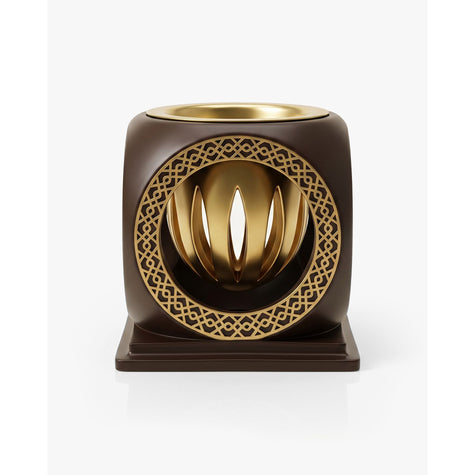 White Smoke Circle Burner – Geometric. Elegant. Timeless