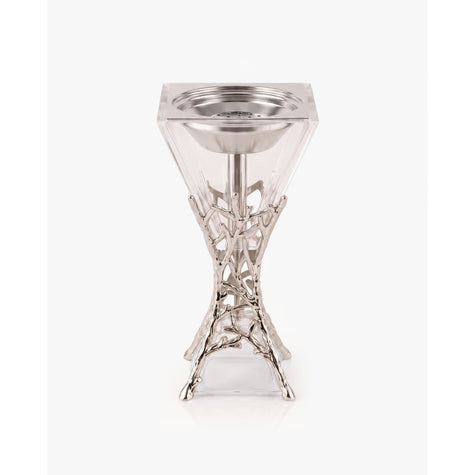 White Smoke Branch Glass Bakhoor Burner – Artistic. Modern. Elegant