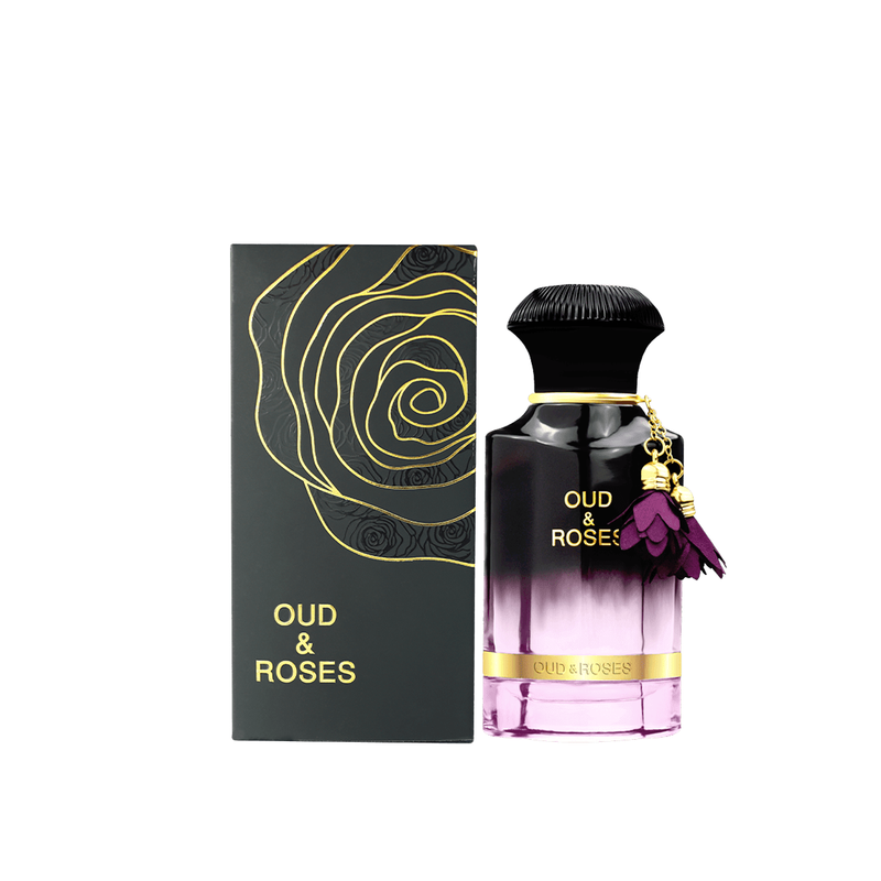 Dark Slate Gray Oud & Roses