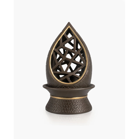 White Smoke Bakhoor Burner – Champagne Classic Elegance