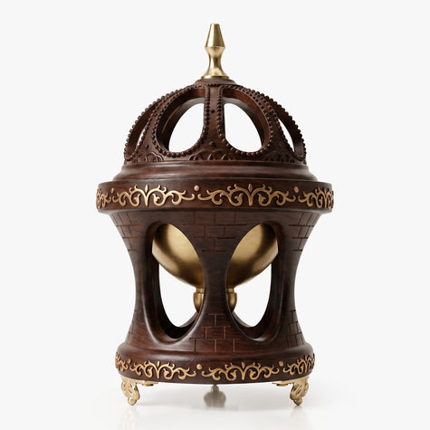 White Smoke Royal Drum Burner – Ornate. Majestic. Regal
