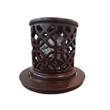 White Smoke Modern Metal Bakhoor Burner