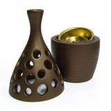 Dark Slate Gray Celestial Hive Burner – Modern. Artistic. Serene