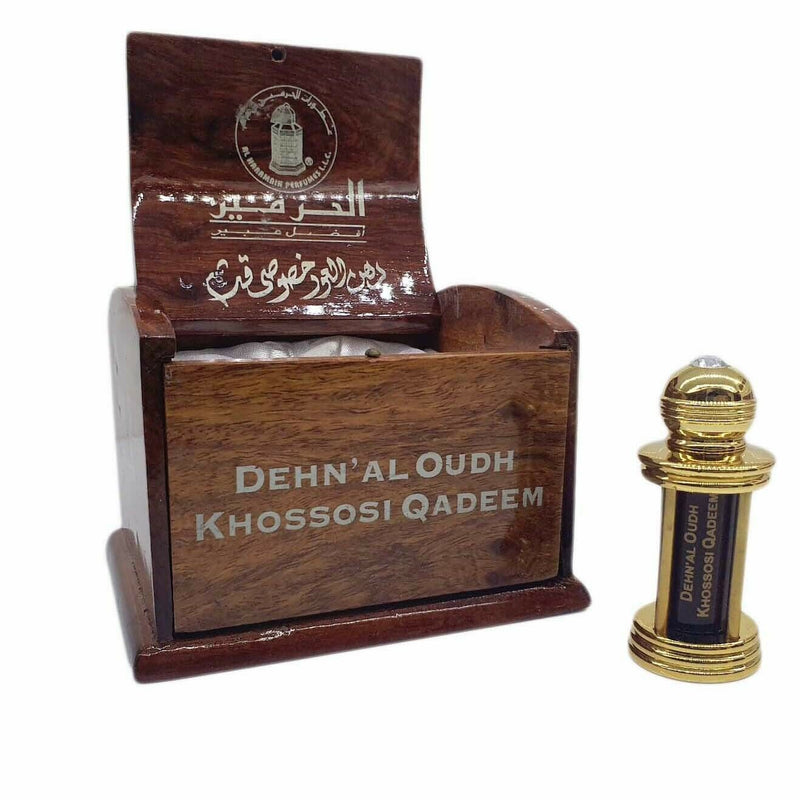 Dark Olive Green Dehn-Al Oudh Khossosi Qadeem