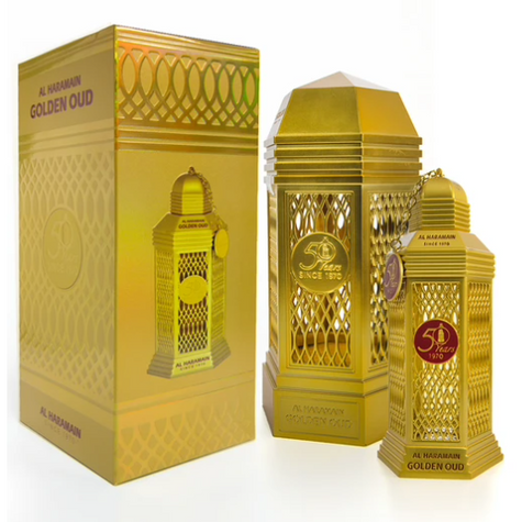 Dark Goldenrod Golden Oud 100ml By Al Haramain