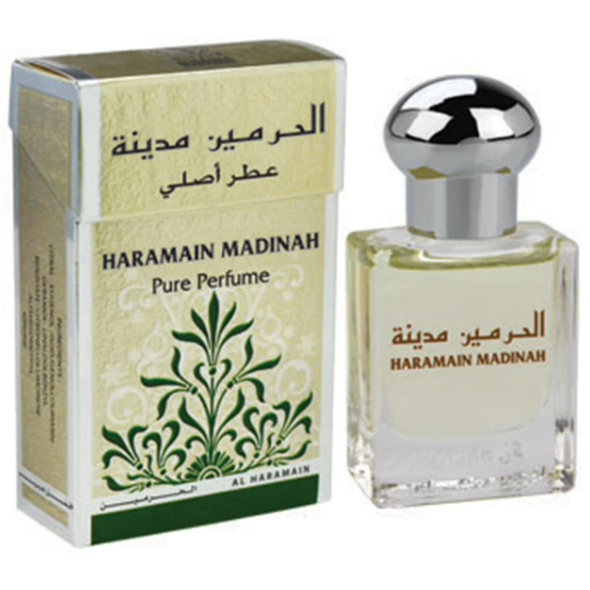 Gray Haramain Madina 15ml By Haramain