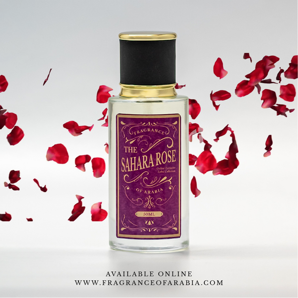 Light Gray The Sahara Rose Perfume Spray
