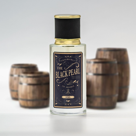 Light Gray The Black Pearl Perfume Spray