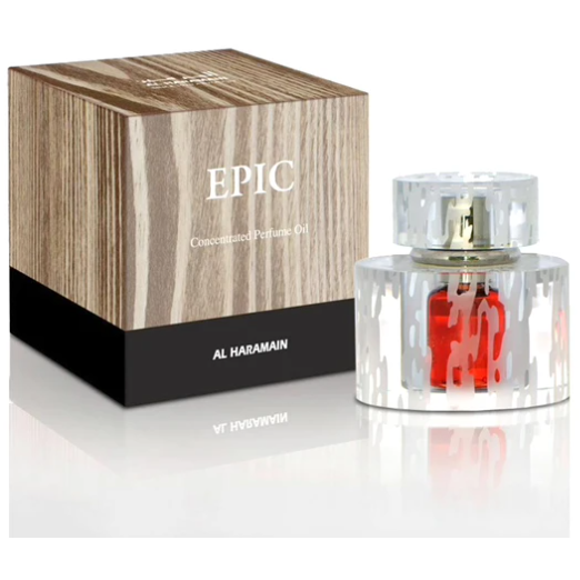 Light Gray Epic 18ml By Al Haramain Traditional Arabian Perfume Oil
