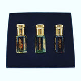 Dark Slate Gray Zahra Al Khaleej,Mukhallath hajr,Golden Musk Collection Of Three Oils High Quality